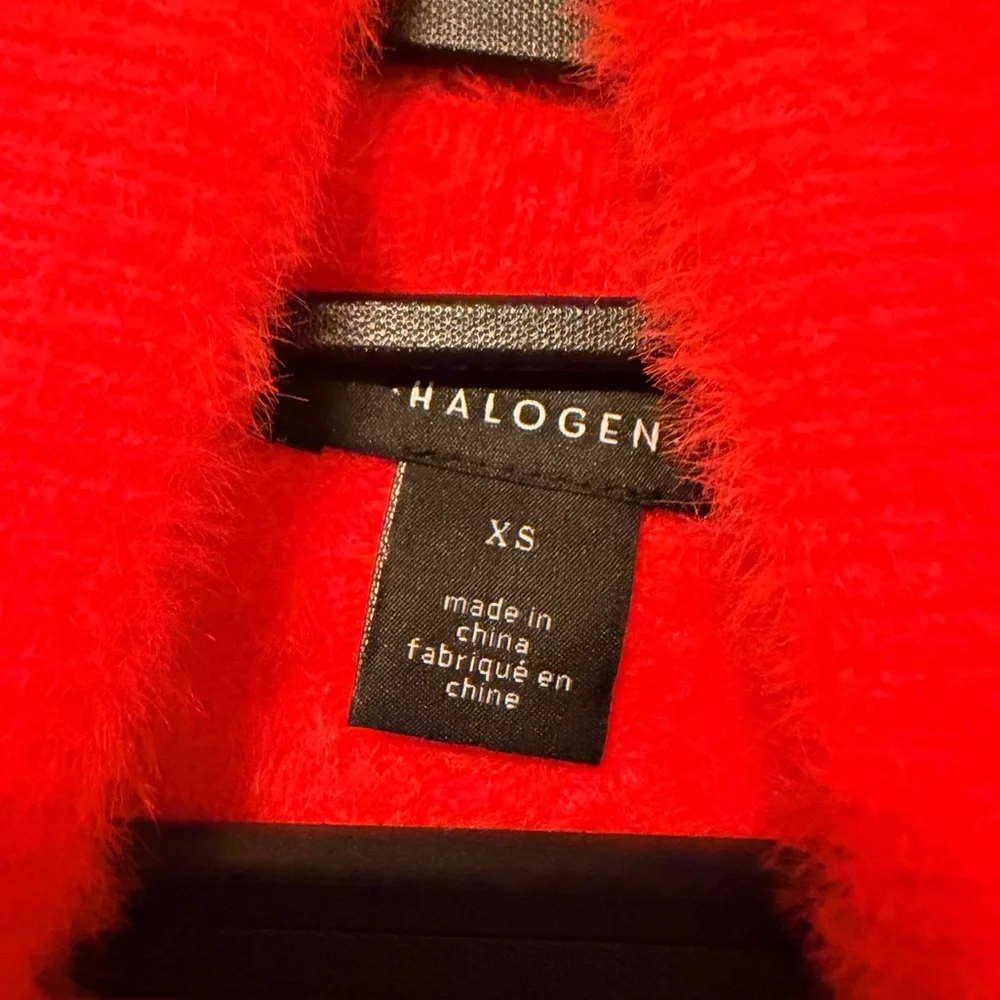 Red Halogen Turtle Neck Sweater - Super Cozy & Soft